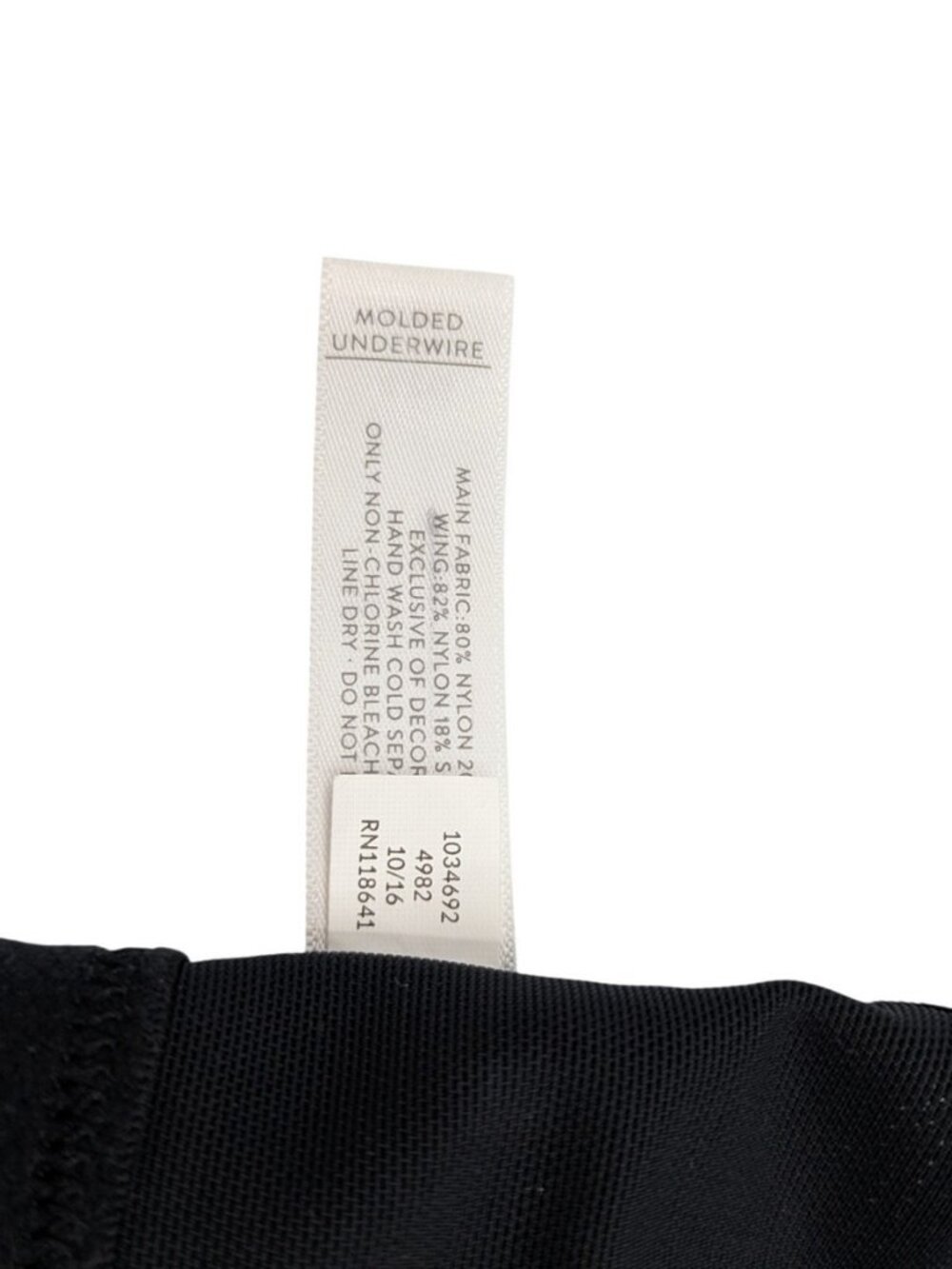 Livi Active Underwire Sports Bra 42G - Gray & Black, High-Impact Support - Picture 10 of 10